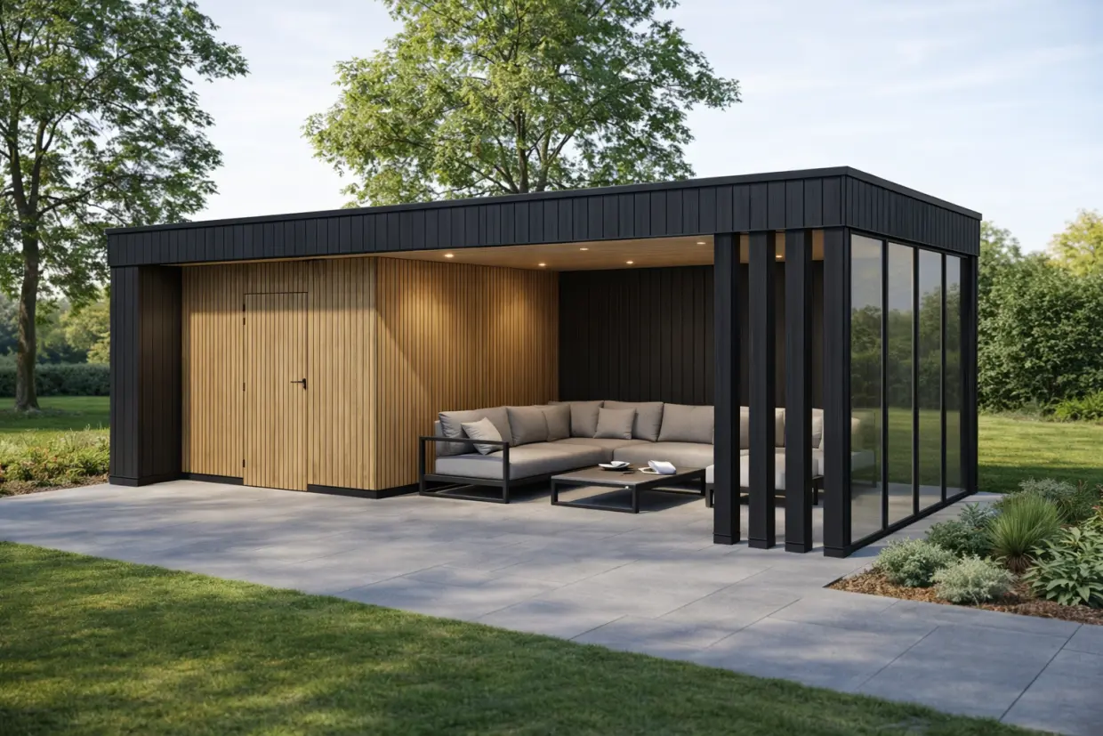 Moderne tuinkamer