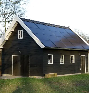 Houten garage.00