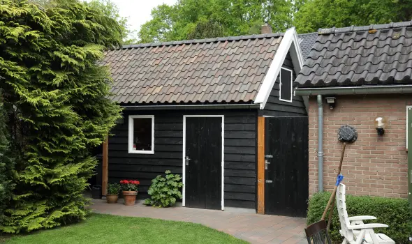 Houten kapschuur.1