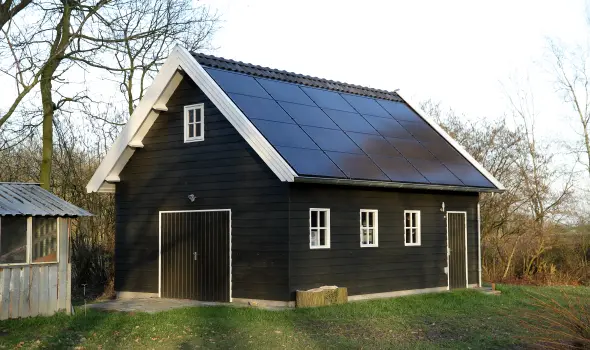 Houten garage.00