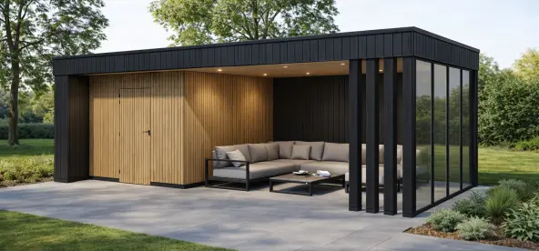 Moderne tuinkamer