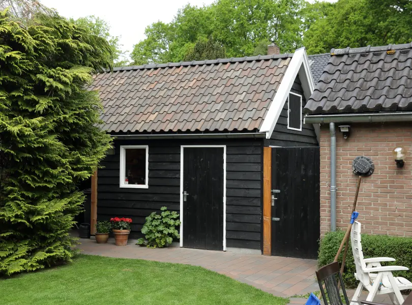 Houten kapschuur.1