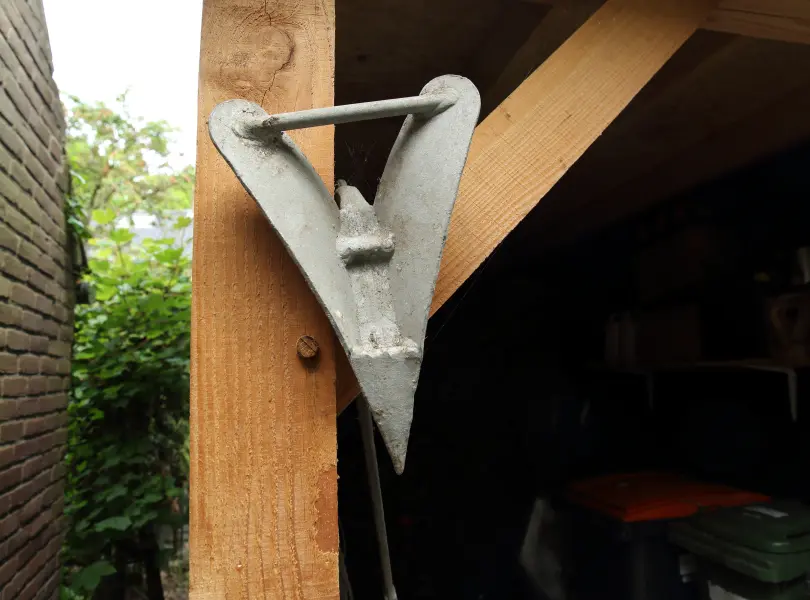 Houten kapschuur.3