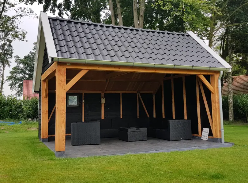 Houten overkapping.00