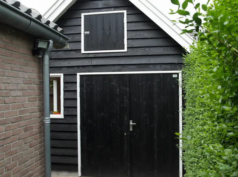 Houten kapschuur